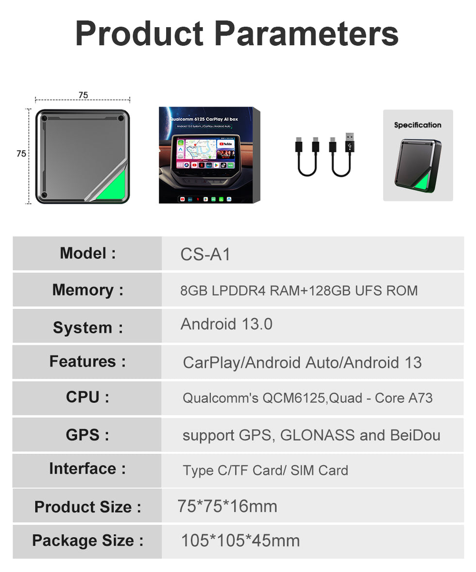 Linkifun-A1-Mini-Android-13-Smart-AI-Box-Wireless-Carplay-Android-Auto-Adapter-size