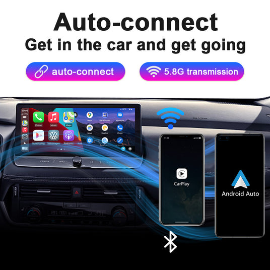 Automatic and effortless connection to vehicle's infotainment system with the smart adapter