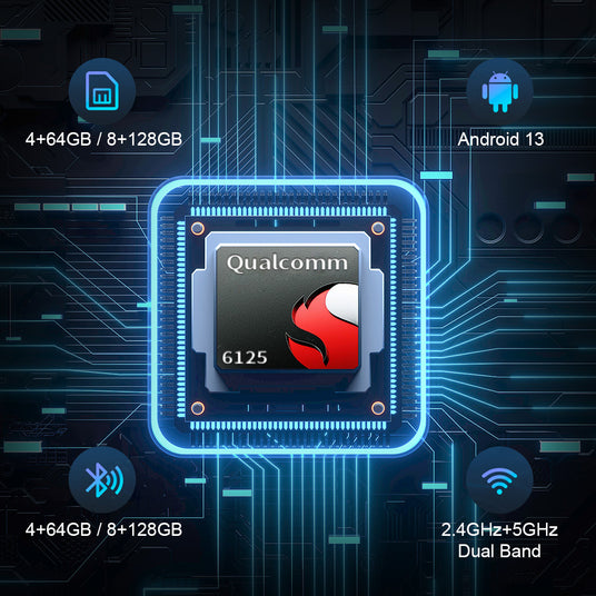 Linkifun GT6 Pro highlighting the Qualcomm QCM6125 Octa-Core Processor for enhanced performance